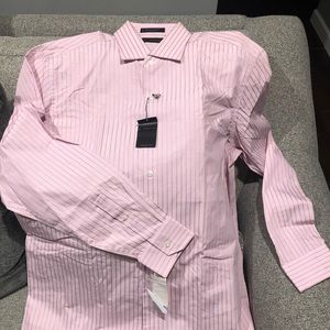 J Ferrar Button Up long sleeve in pink sz xl